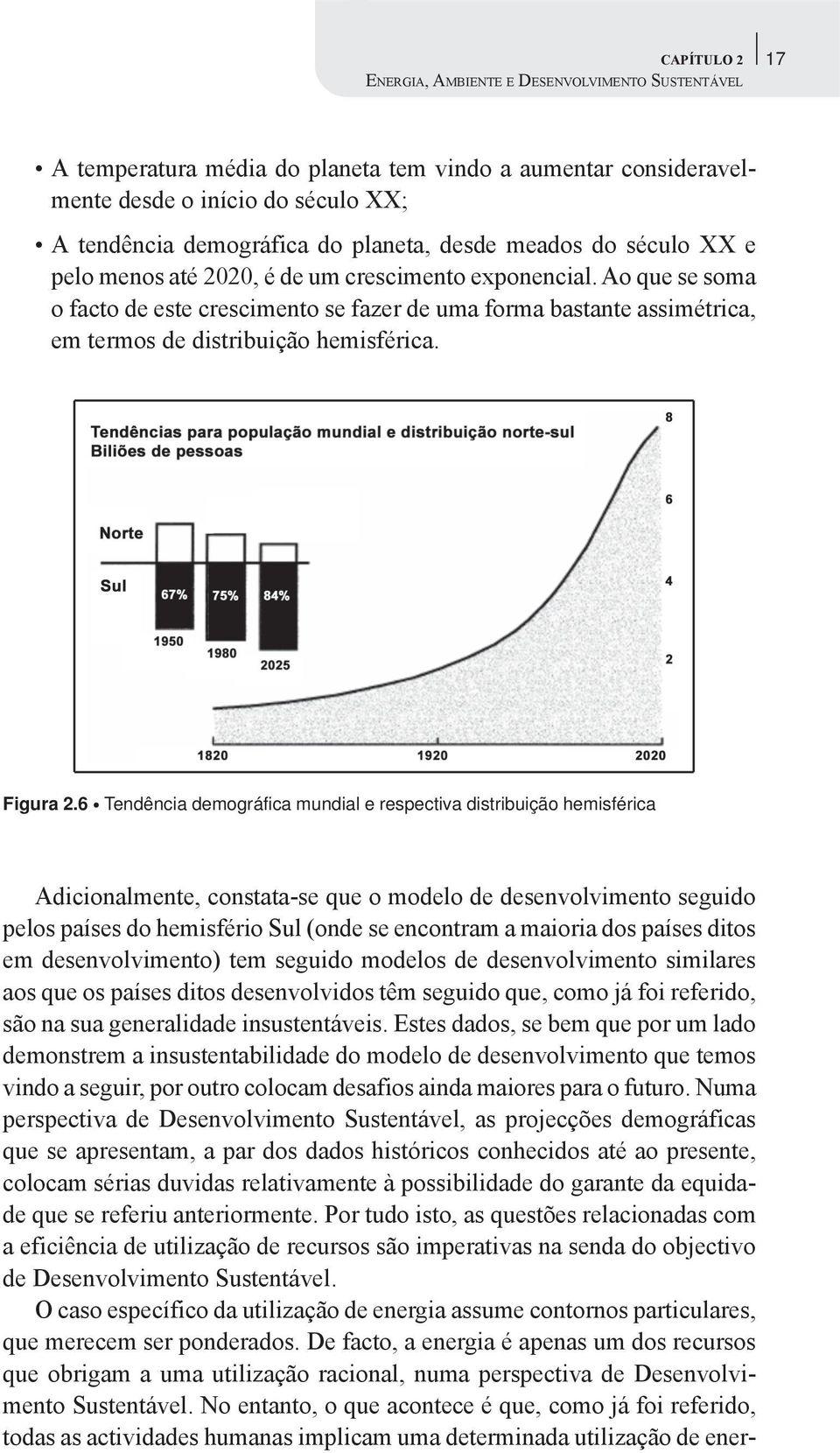 Ao que se soma o facto de este crescimento se fazer de uma forma bastante assimétrica, em termos de distribuição hemisférica. Figura 2.