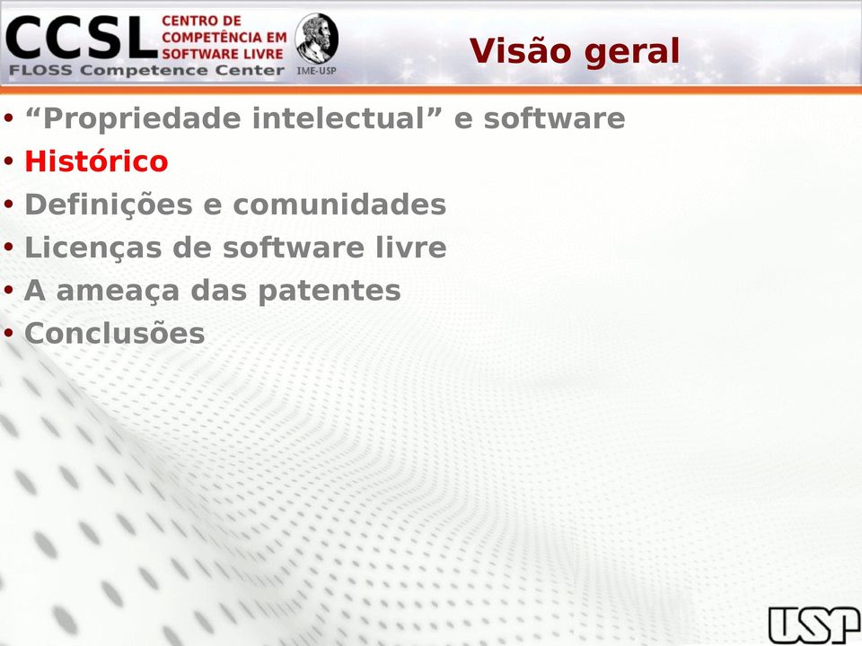 comunidades Licenças de software