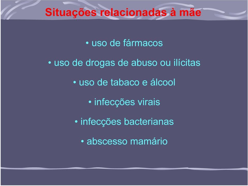 ilícitas uso de tabaco e álcool