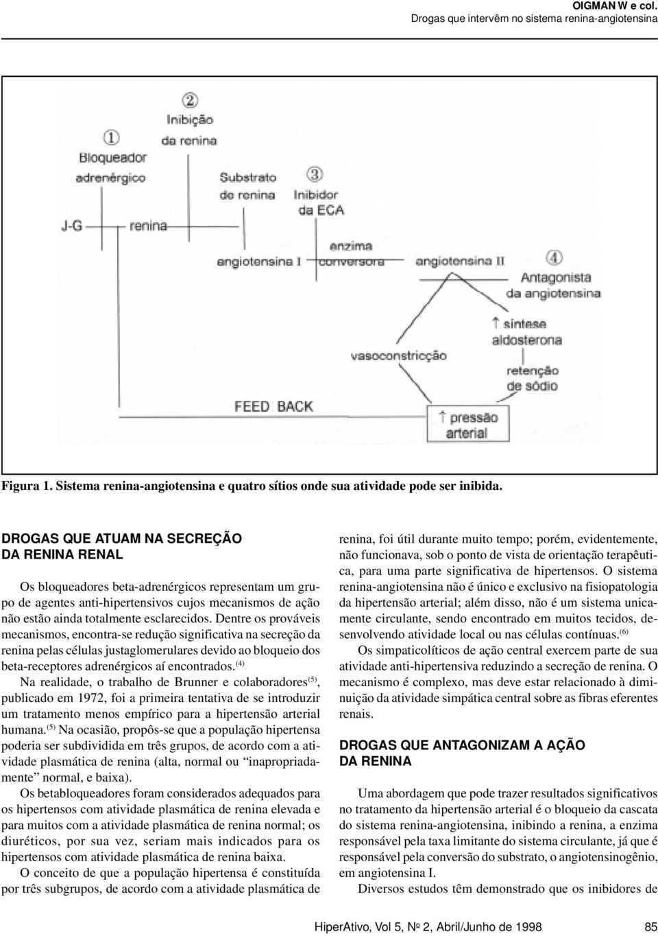 Dentre os prováveis mecanismos, encontra-se redução significativa na secreção da renina pelas células justaglomerulares devido ao bloqueio dos beta-receptores adrenérgicos aí encontrados.