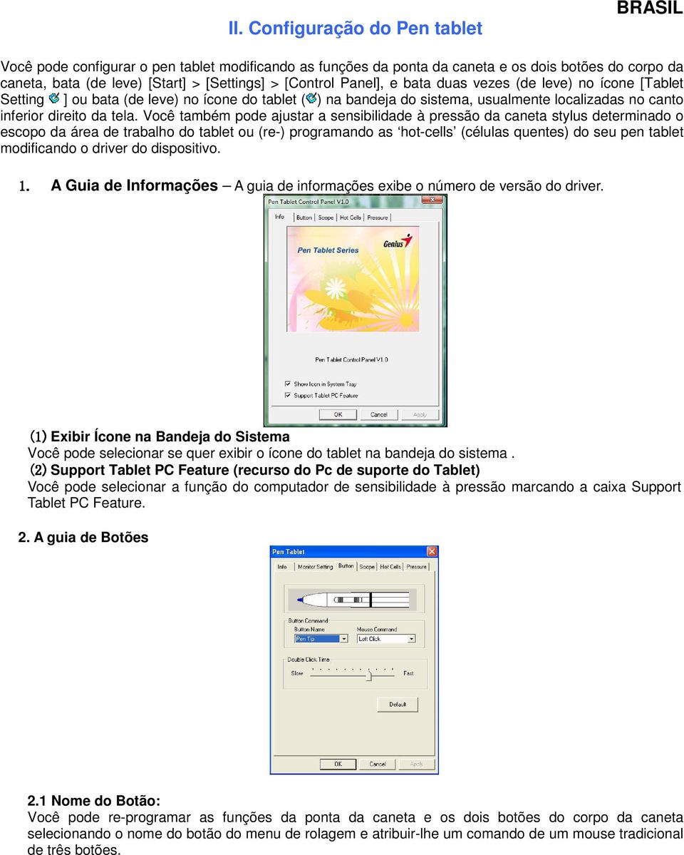 canto inferior direito da tela.