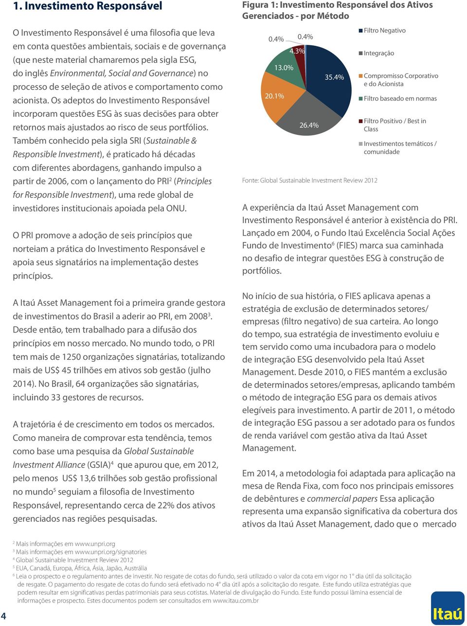 Os adeptos do Investimento Responsável incorporam questões ESG às suas decisões para obter retornos mais ajustados ao risco de seus portfólios.