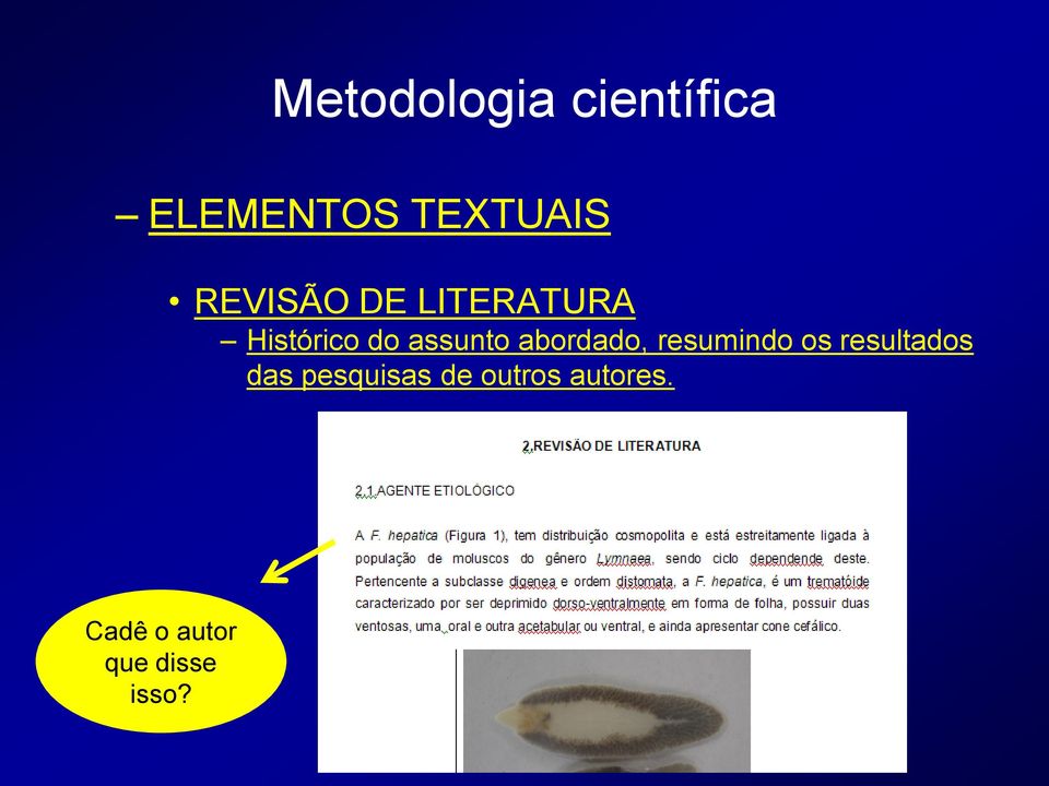 abordado, resumindo os resultados das