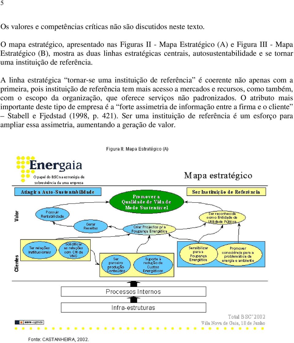 instituição de referência.