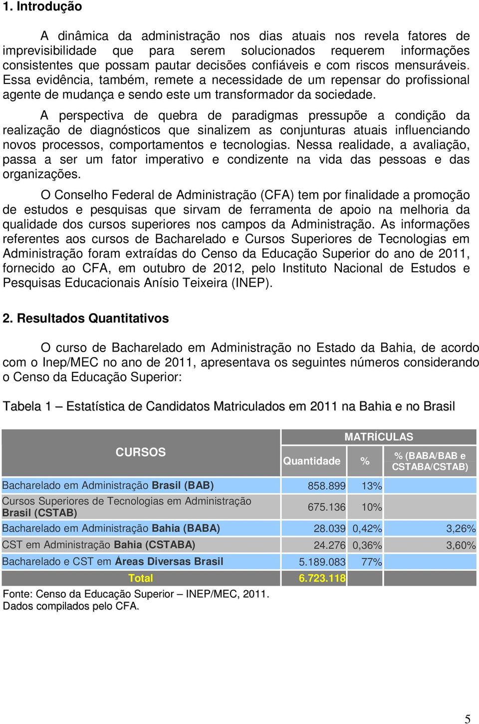 A perspectiva de quebra de paradigmas pressupõe a condição da realização de diagnósticos que sinalizem as conjunturas atuais influenciando novos processos, comportamentos e tecnologias.