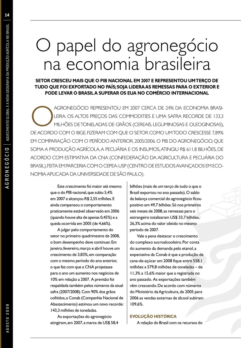 cerca de 24% da economia brasileira.