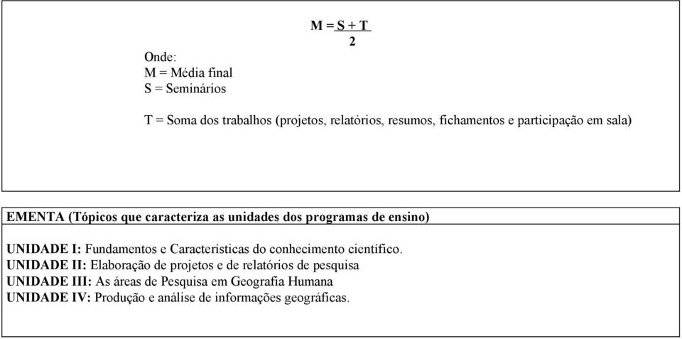 I: Fundamentos e Características do conhecimento científico.