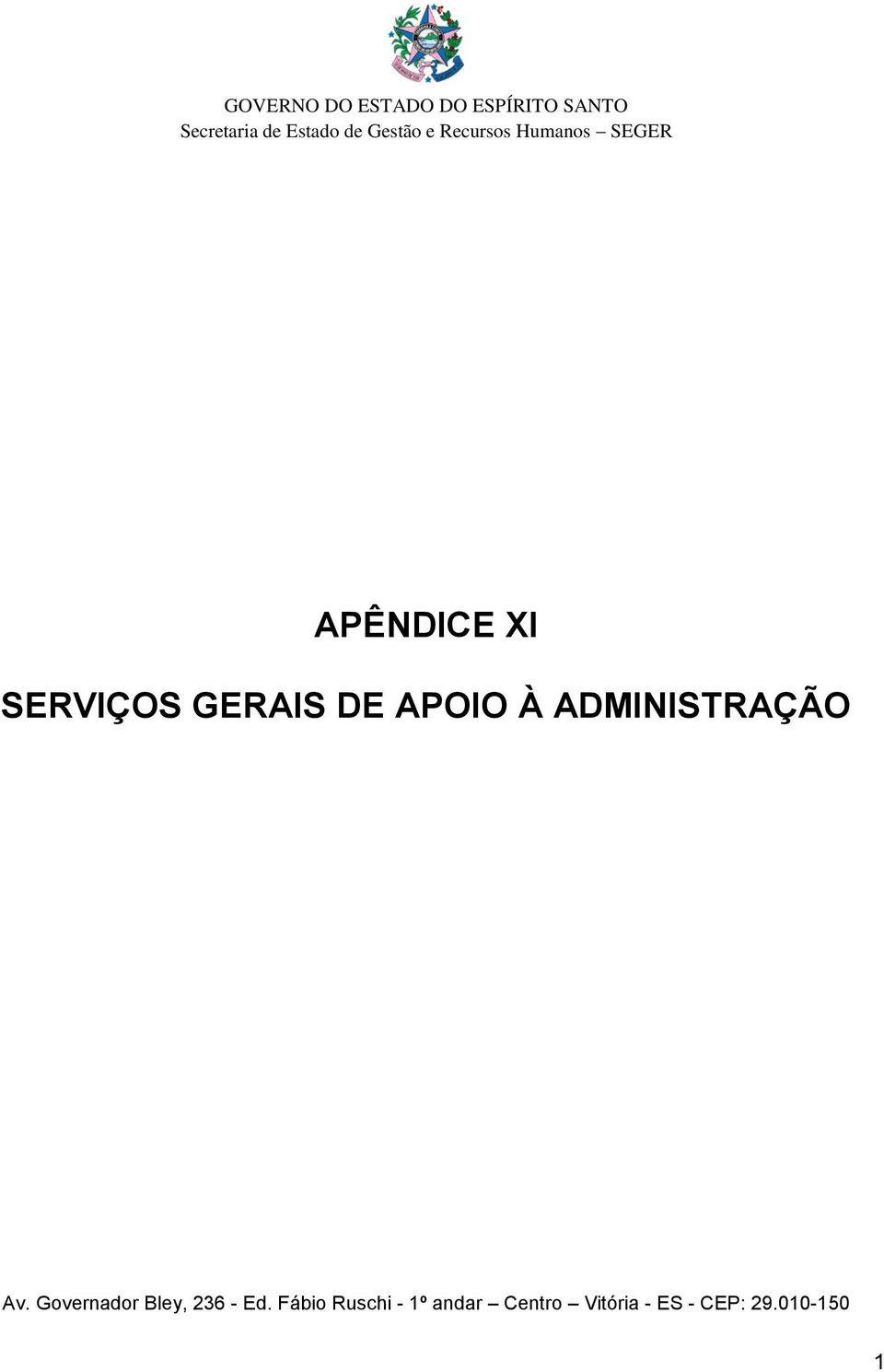 GERAIS DE