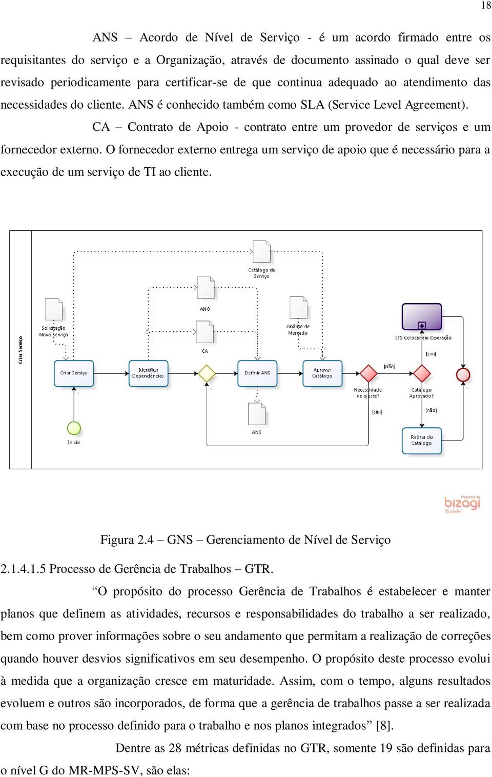 CA Contrato de Apoio - contrato entre um provedor de serviços e um fornecedor externo. O fornecedor externo entrega um serviço de apoio que é necessário para a execução de um serviço de TI ao cliente.