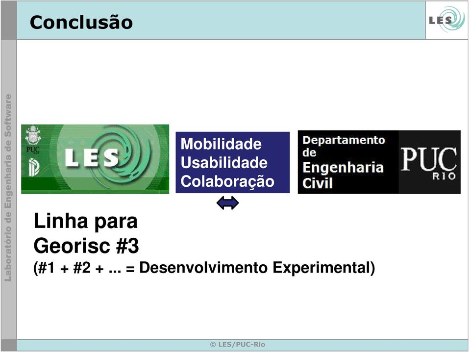 Linha para Georisc #3 (#1 +