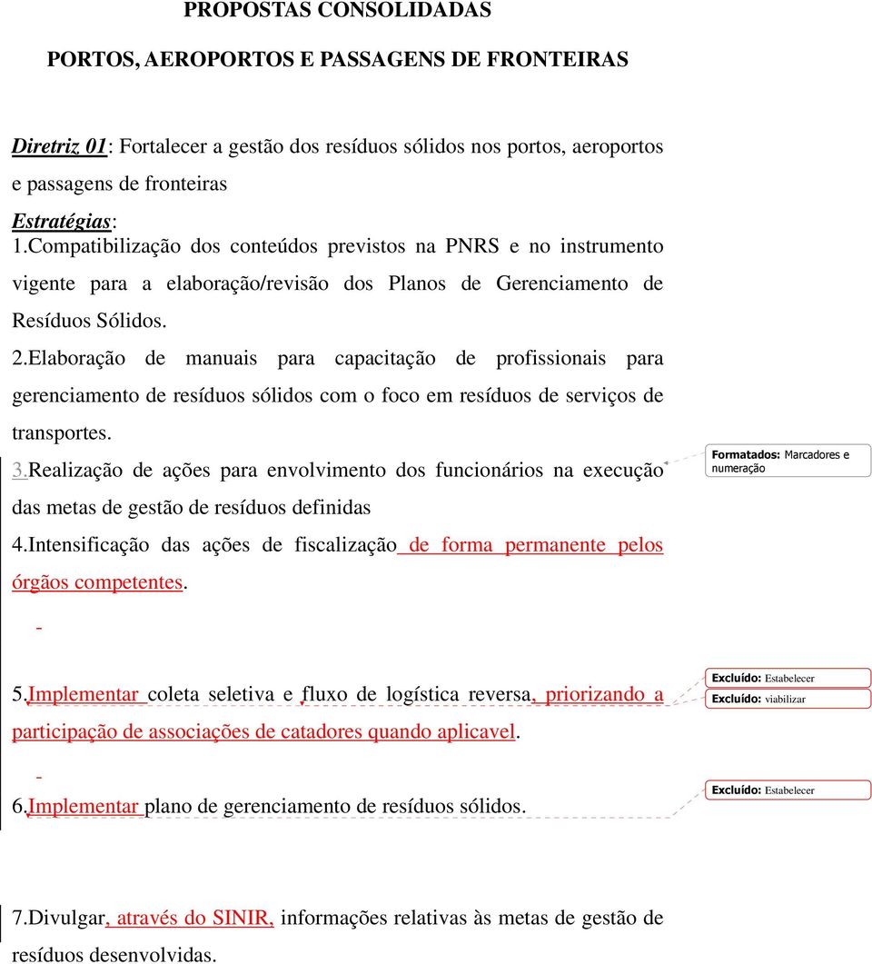 Elaboração de manuais para capacitação de profissionais para gerenciamento de resíduos sólidos com o foco em resíduos de serviços de transportes. 3.