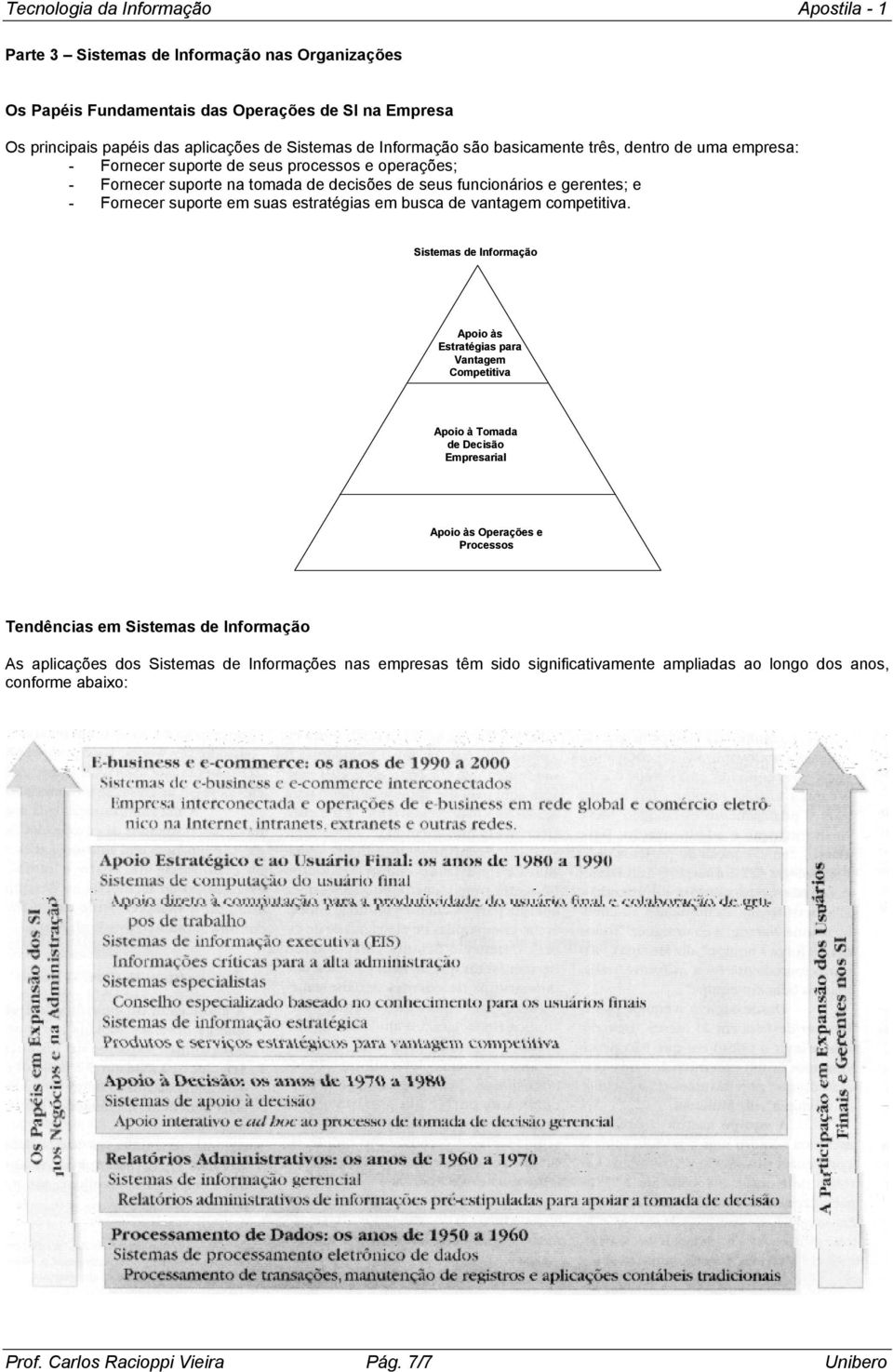 em busca de vantagem competitiva.