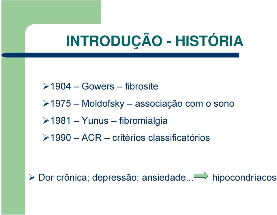 fibromialgia 1990 ACR critérios