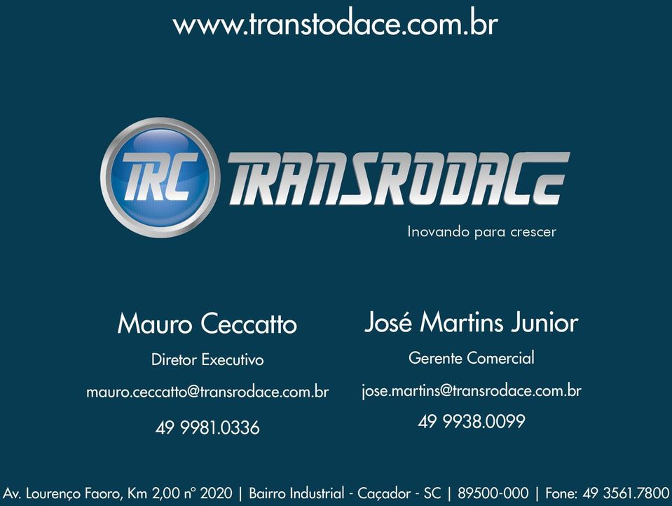 ceccatto@transrodace.com.br 49 9981.