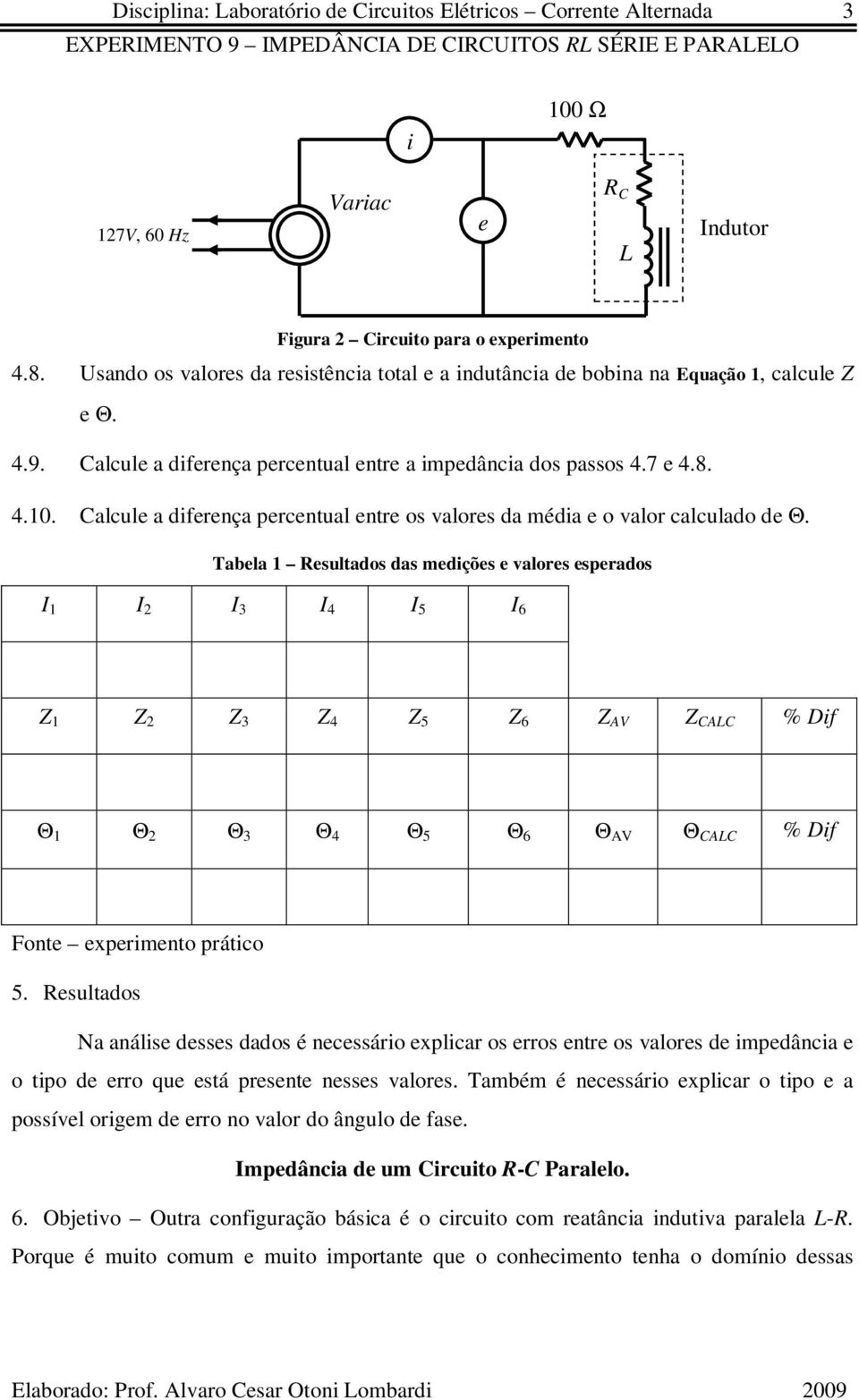 Calcul a difrnça prcntual ntr os valors da média o valor calculado d Θ.