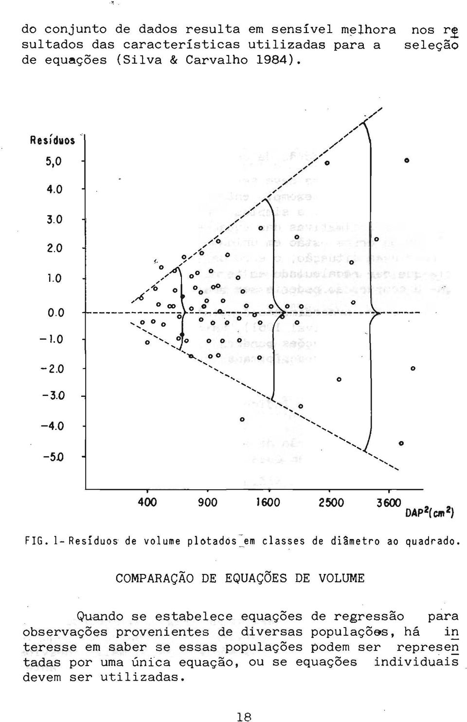 1- Resídus de vlume pltad<is~em classes de diâmetr a quadrad.