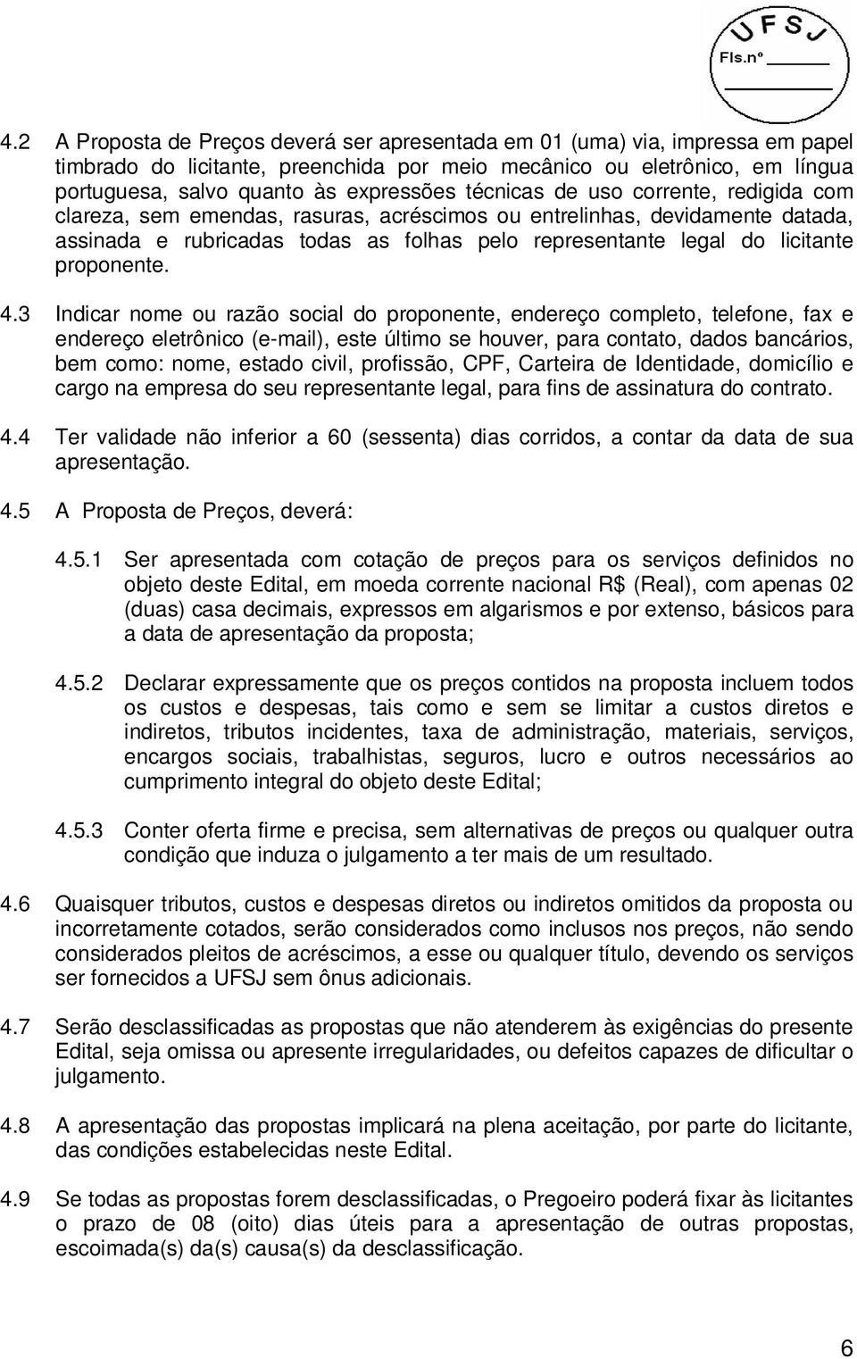 proponente. 4.