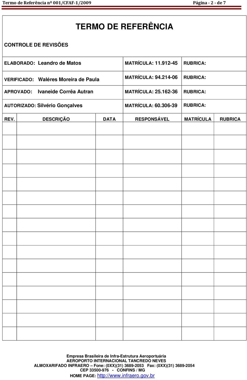 912-45 RUBRICA: VERIFICADO: Waléres Moreira de Paula MATRÍCULA: 94.