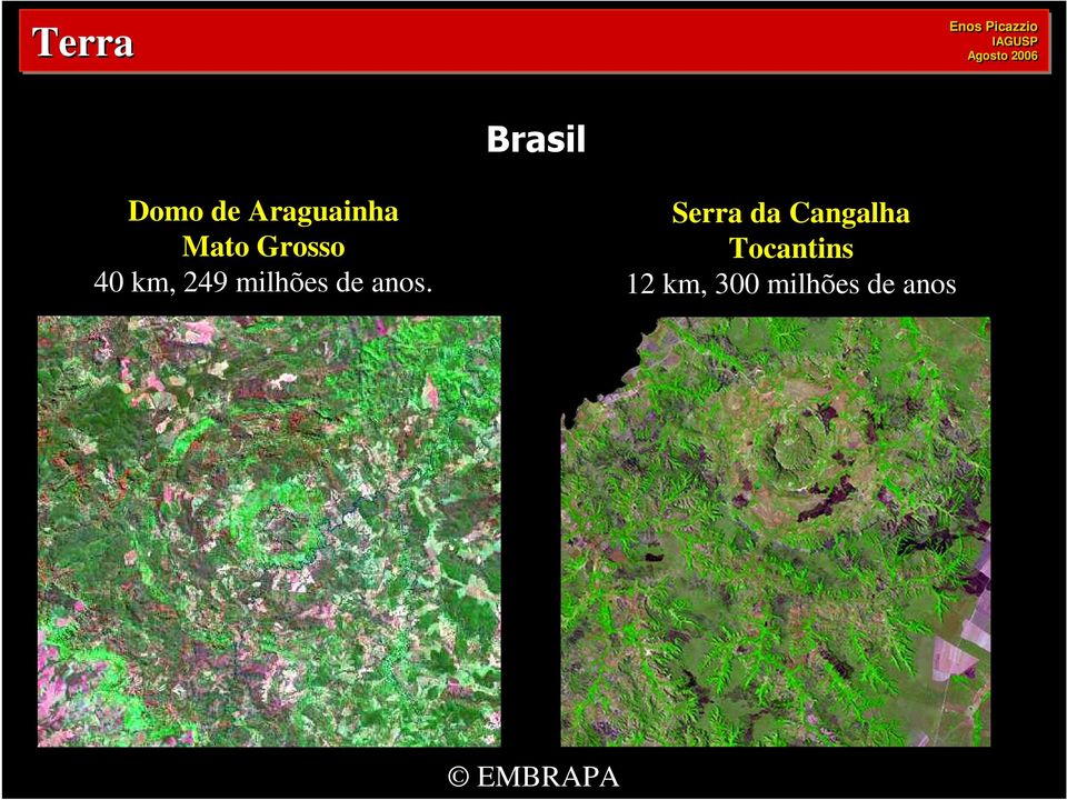 km, 249 milhões de anos.