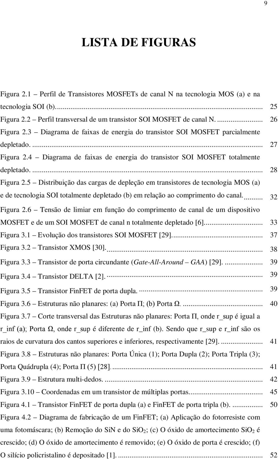 ... 28 Figura 2.5 Distribuição das cargas de depleção em transistores de tecnologia MOS (a) e de tecnologia SOI totalmente depletado (b) em relação ao comprimento do canal.... 32 Figura 2.