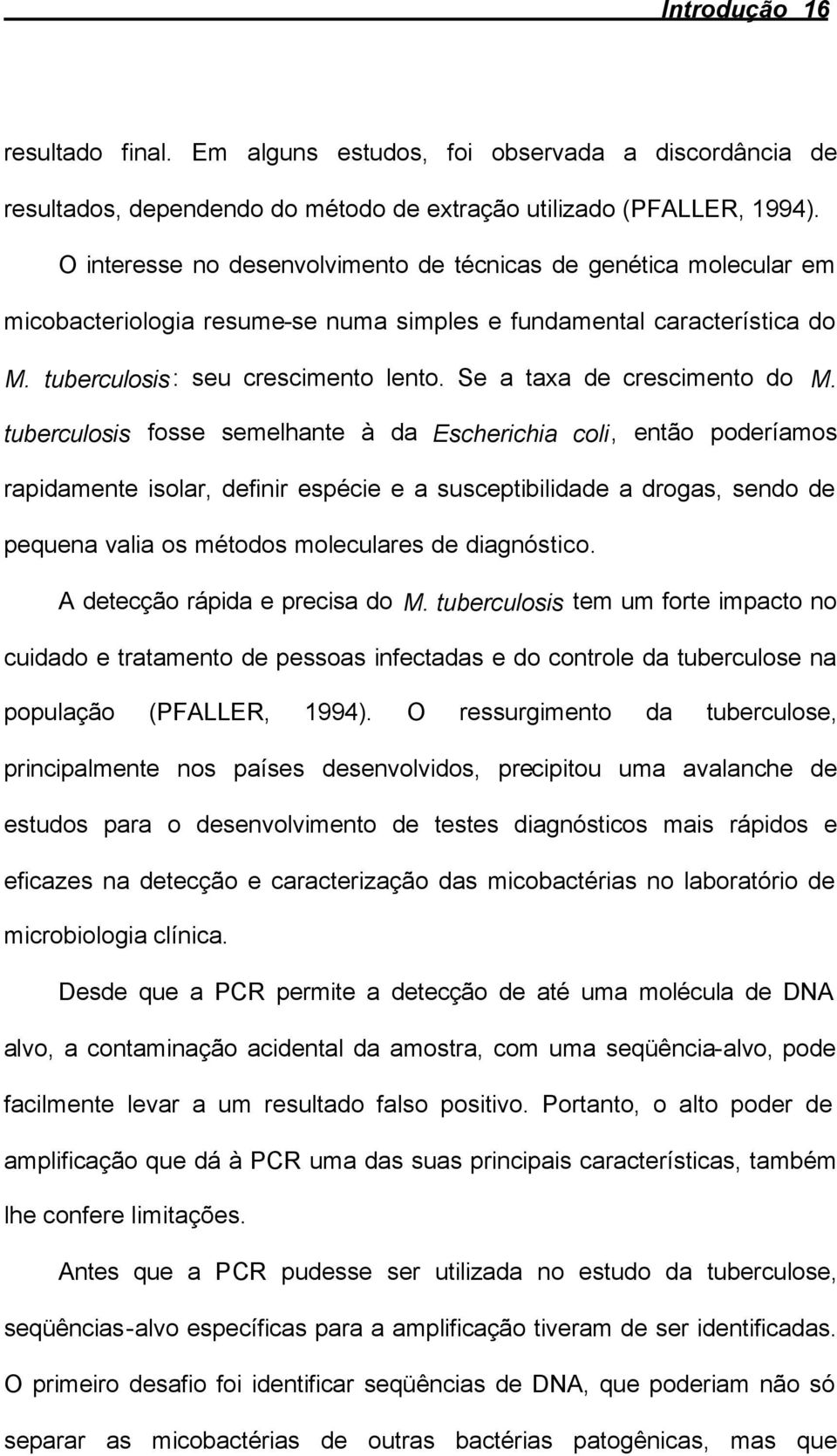 Se a taxa de crescimento do M.