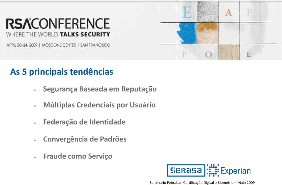 de Identidade Convergência de Padrões Fraude como