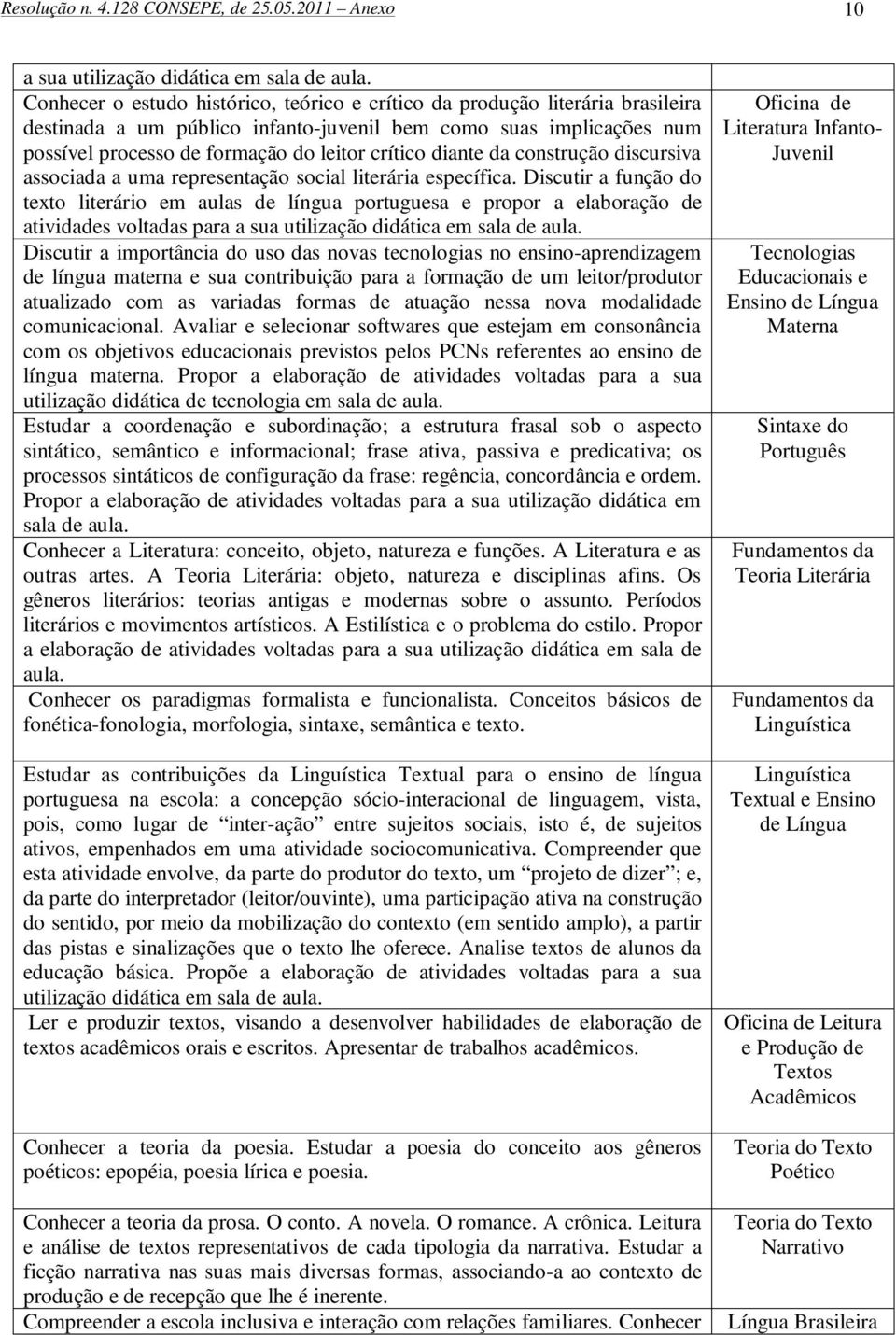 diante da construção discursiva associada a uma representação social literária específica.