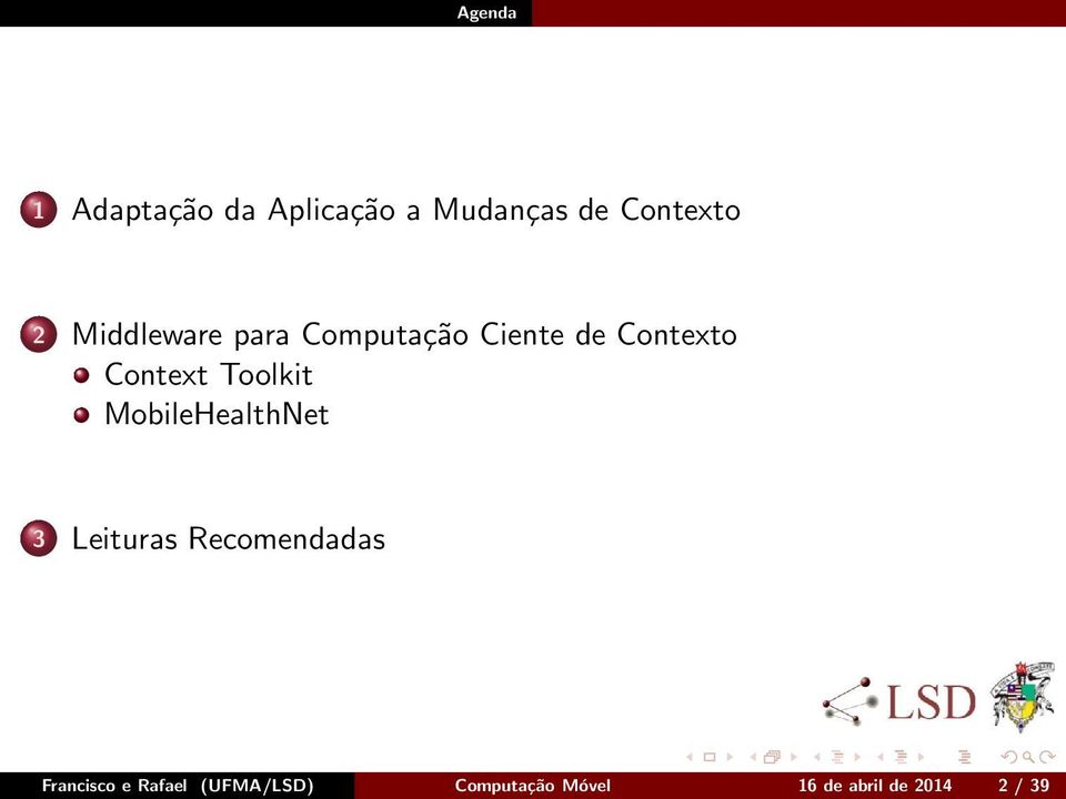 Toolkit MobileHealthNet 3 Leituras Recomendadas Francisco