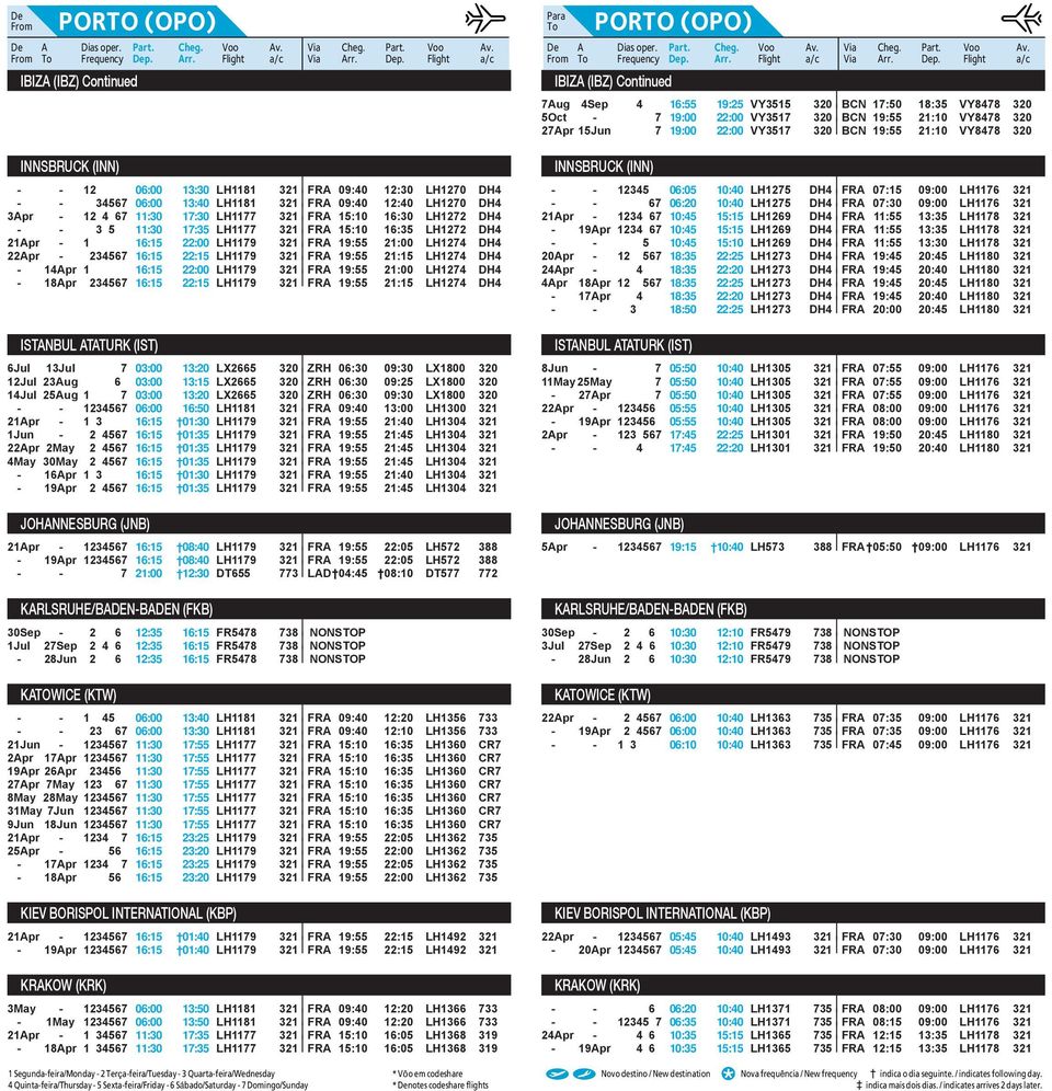 12:4 LH1270 TP 248 DH4 3Ap - -- 12 4 667 09: 11:30 16:30 17:30 LH1177 TP 197 321 FRA LIS 1:10 10:0 16:30 13:10 LH1272 TP 248 DH4 - - 3 11:30 17:3 LH1177 321 FRA 1:10 16:3 LH1272 DH4 21Ap - 1 16:1