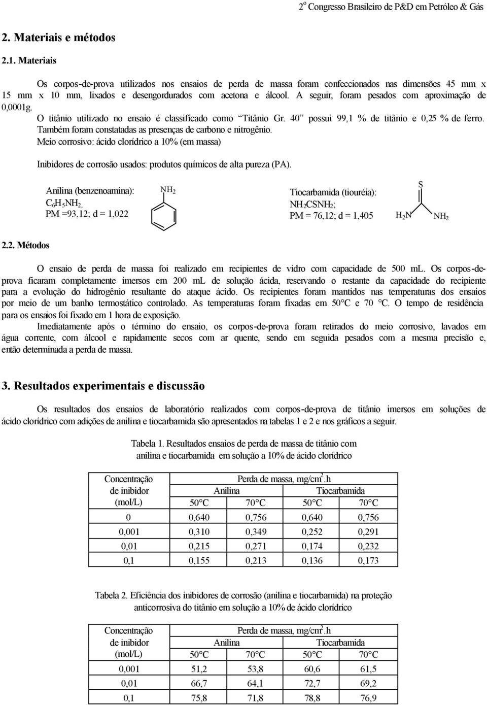 A seguir, foram pesados com aproximação de 0,0001g. O titânio utilizado no ensaio é classificado como Titânio Gr. 40 possui 99,1 % de titânio e 0,25 % de ferro.