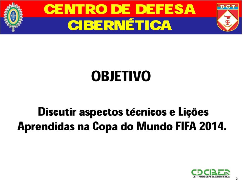 técnicos e Lições Aprendidas