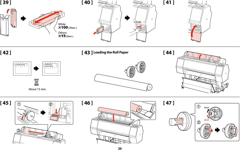 Paper CHARGING INK