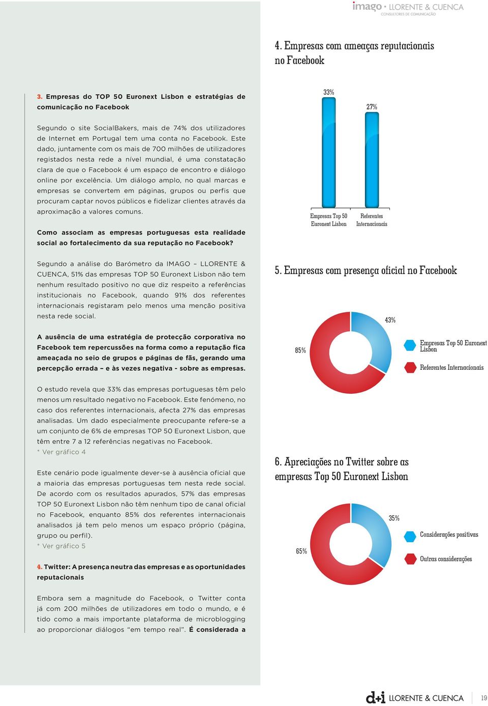 Este dado, juntamente com os mais de 700 milhões de utilizadores registados nesta rede a nível mundial, é uma constatação clara de que o Facebook é um espaço de encontro e diálogo online por