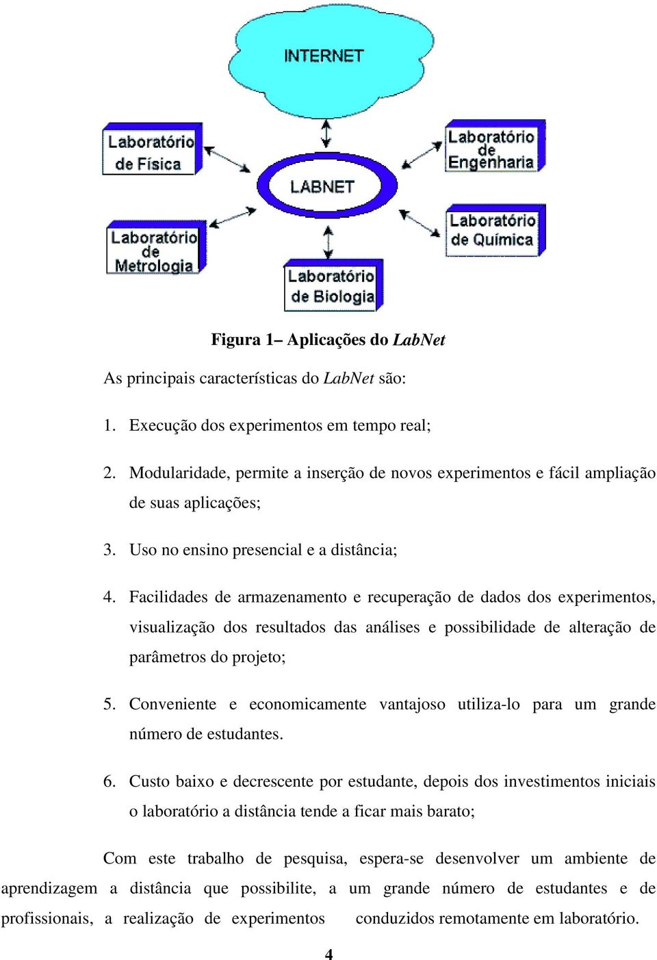 Facilidades de armazenamento e recuperação de dados dos experimentos, visualização dos resultados das análises e possibilidade de alteração de parâmetros do projeto; 5.