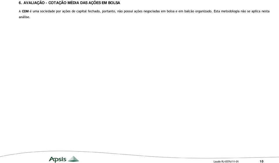 possui ações negociadas em bolsa e em balcão organizado.