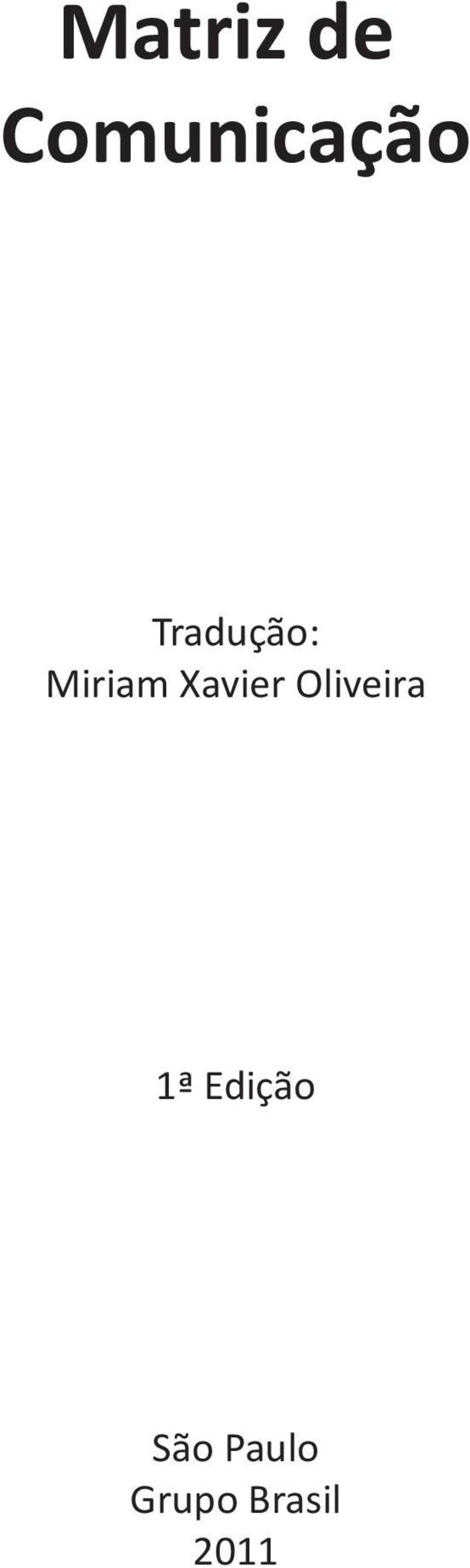 Xavier Oliveira 1ª