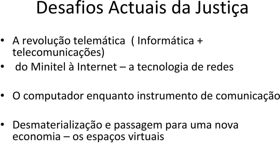 redes O computador enquanto instrumento de comunicação