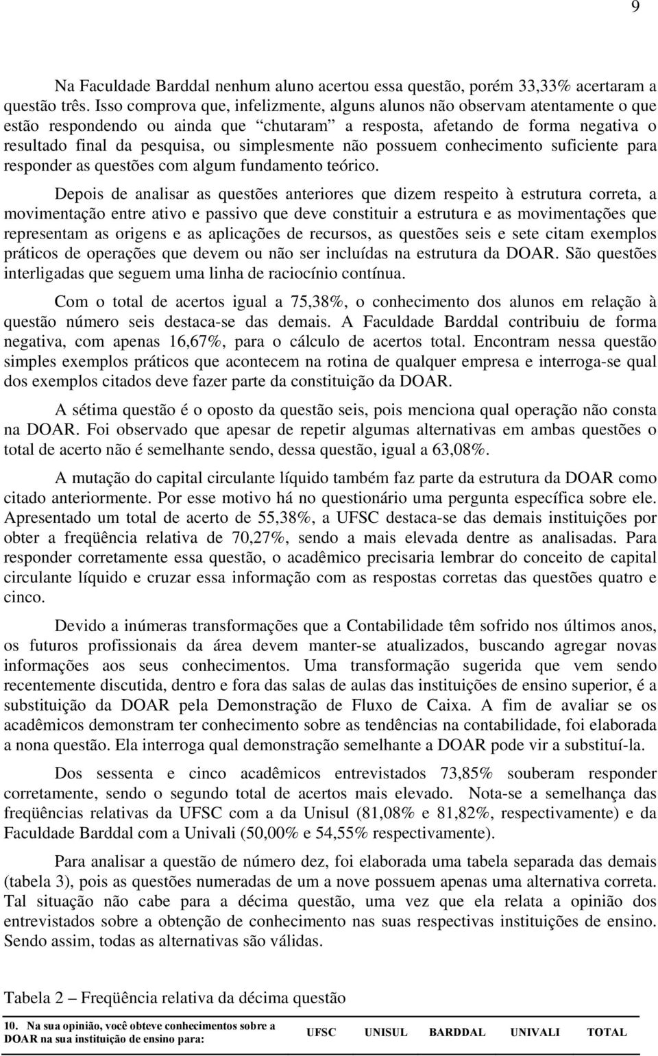 simplesmente não possuem conhecimento suficiente para responder as questões com algum fundamento teórico.