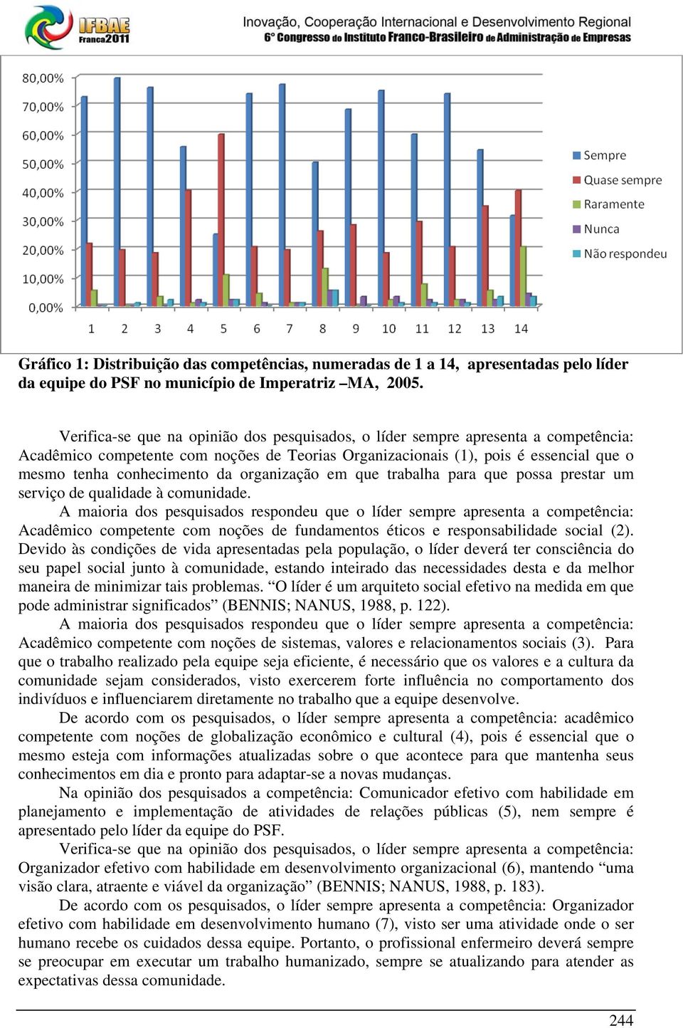 organização em que trabalha para que possa prestar um serviço de qualidade à comunidade.