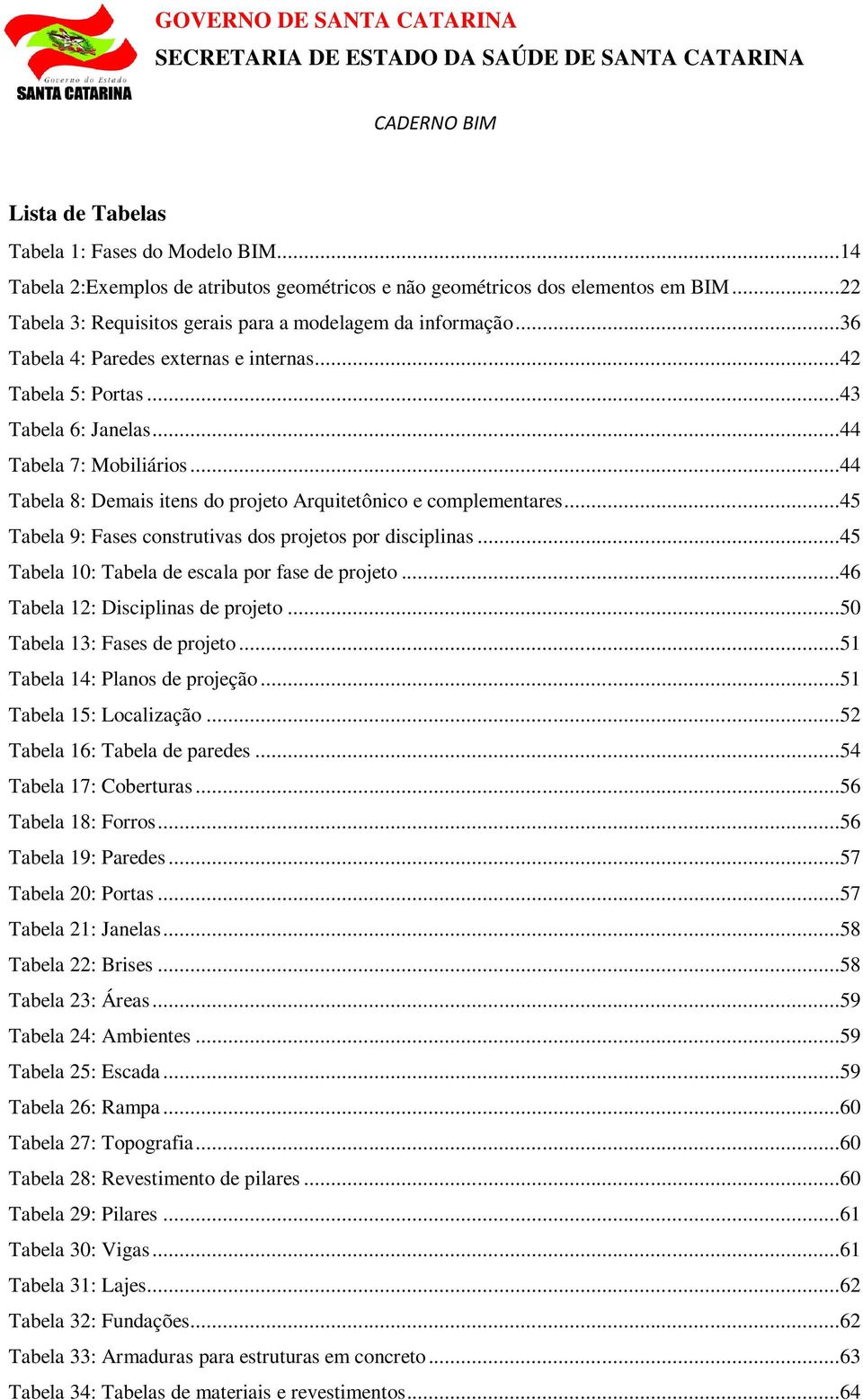 ..45 Tabela 9: Fases construtivas dos projetos por disciplinas...45 Tabela 10: Tabela de escala por fase de projeto...46 Tabela 12: Disciplinas de projeto...50 Tabela 13: Fases de projeto.