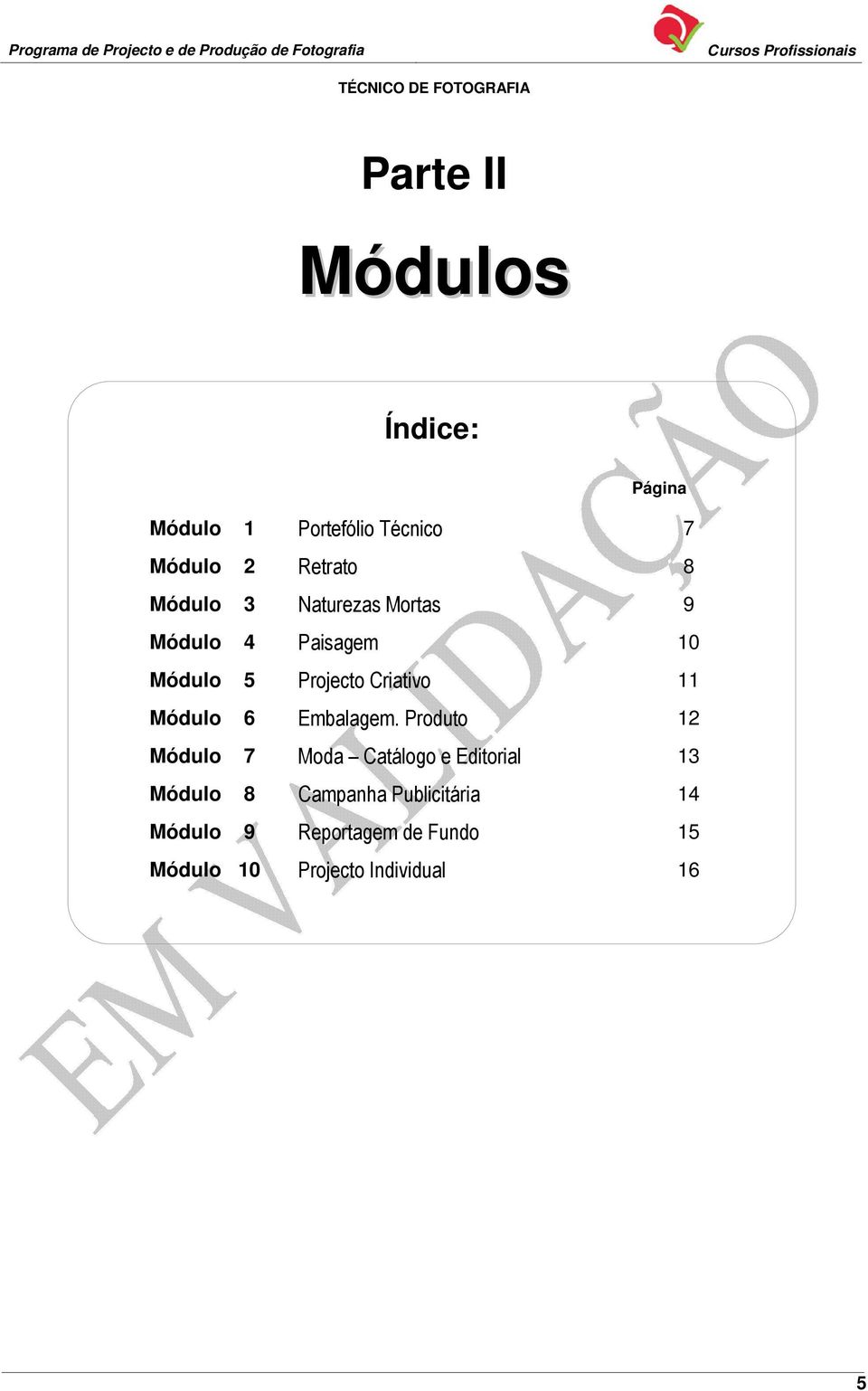 Módulo 6 Embalagem.