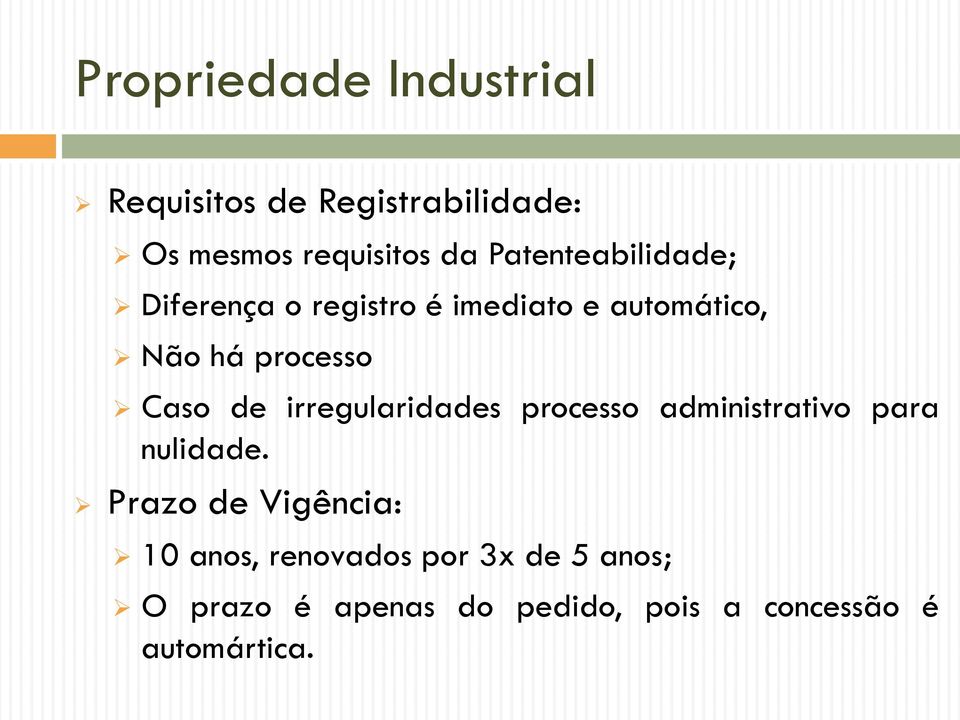 irregularidades processo administrativo para nulidade.