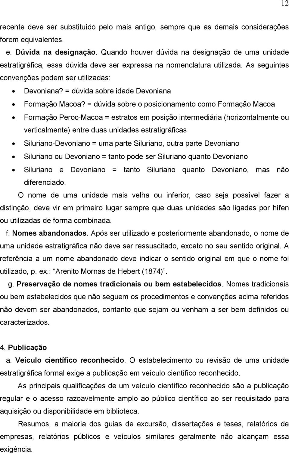 = dúvida sobre idade Devoniana Formação Macoa?