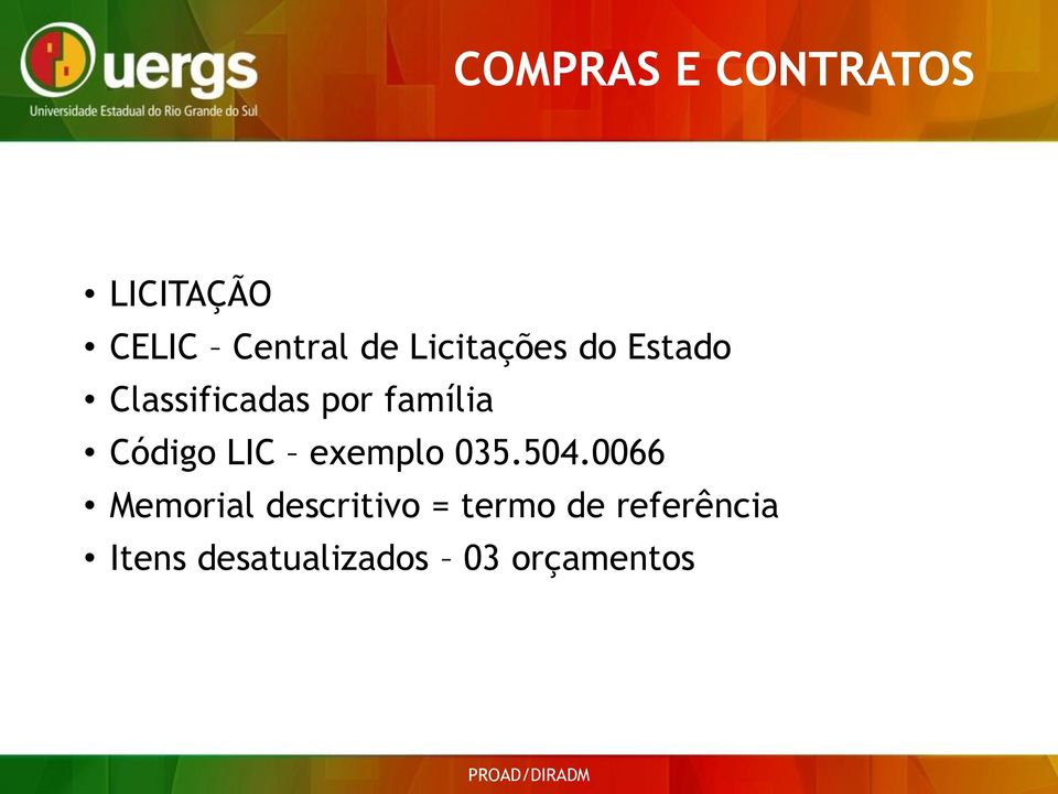 Código LIC exemplo 035.504.