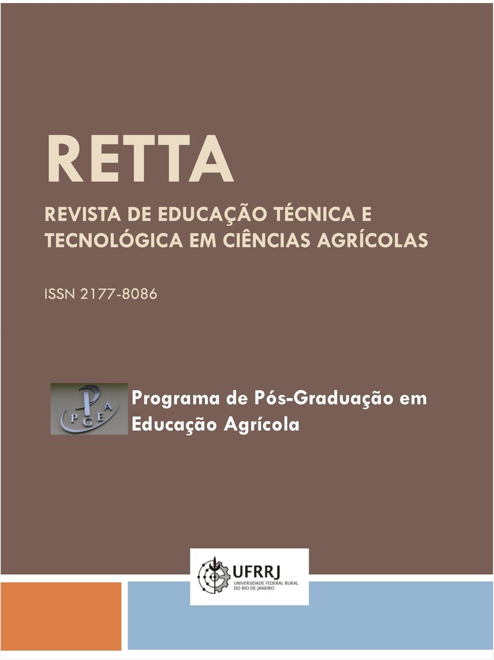 CIÊNCIAS AGRÍCOLAS ISSN