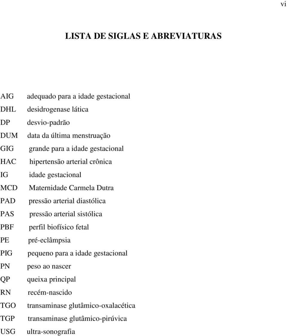 gestacional Maternidade Carmela Dutra pressão arterial diastólica pressão arterial sistólica perfil biofísico fetal pré-eclâmpsia pequeno