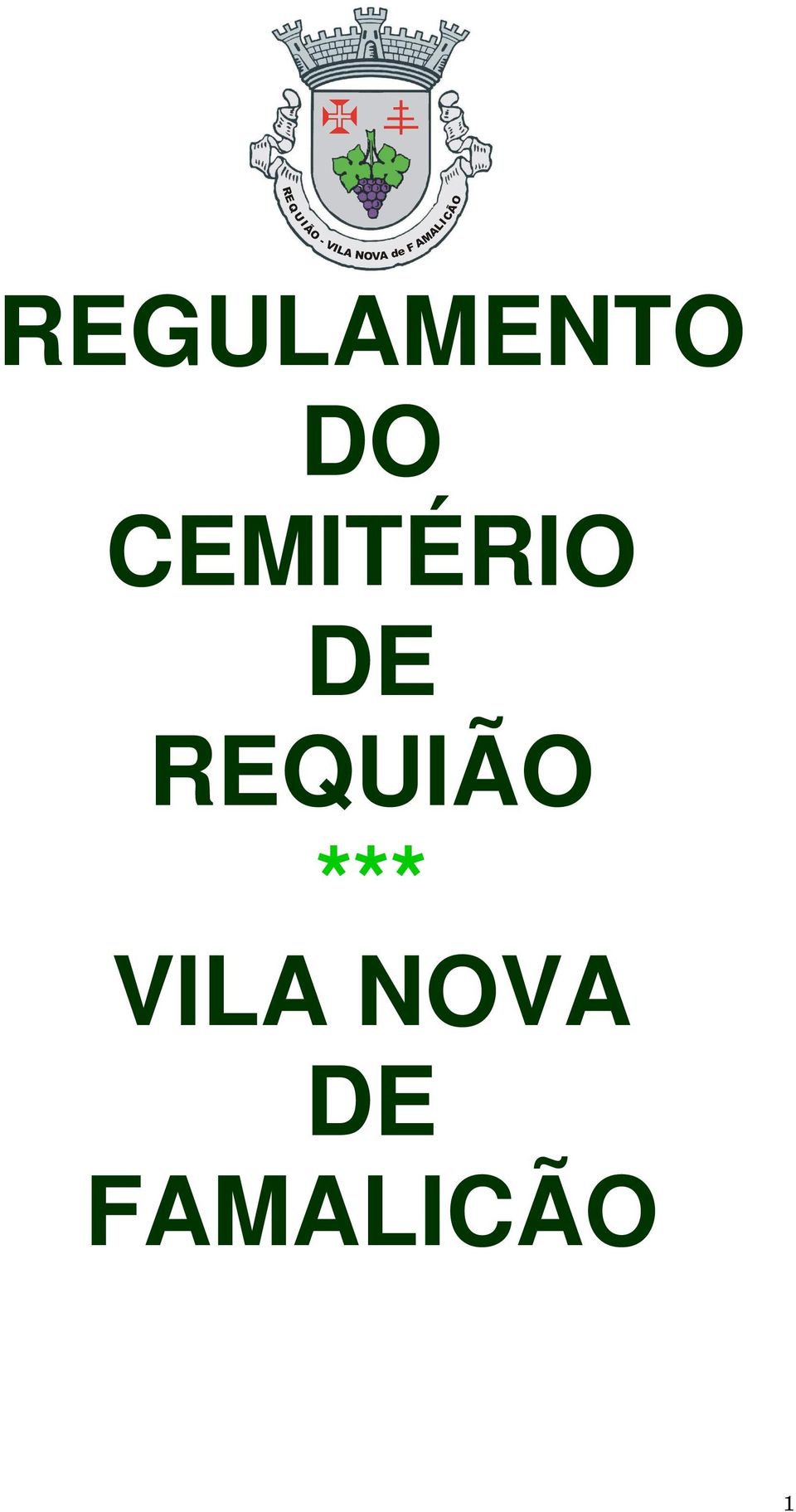 REQUIÃO ***