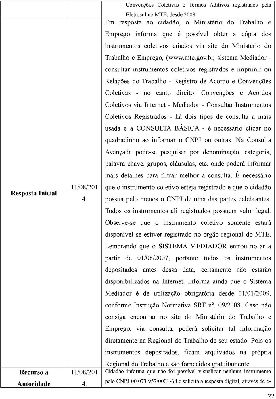 br, sistema Mediador - consultar instrumentos coletivos registrados e imprimir ou Relações do Trabalho - Registro de Acordo e Convenções Coletivas - no canto direito: Convenções e Acordos Coletivos