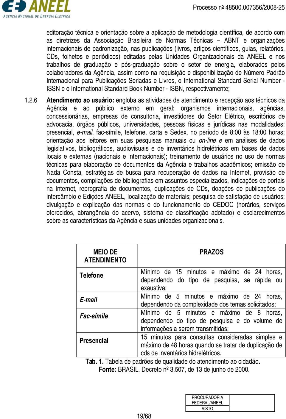 pós-graduação sobre o setor de energia, elaborados pelos colaboradores da Agência, assim como na requisição e disponibilização de Número Padrão Internacional para Publicações Seriadas e Livros, o