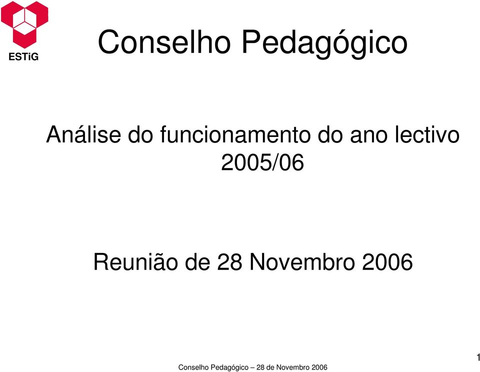 do ano lectivo 2005/06